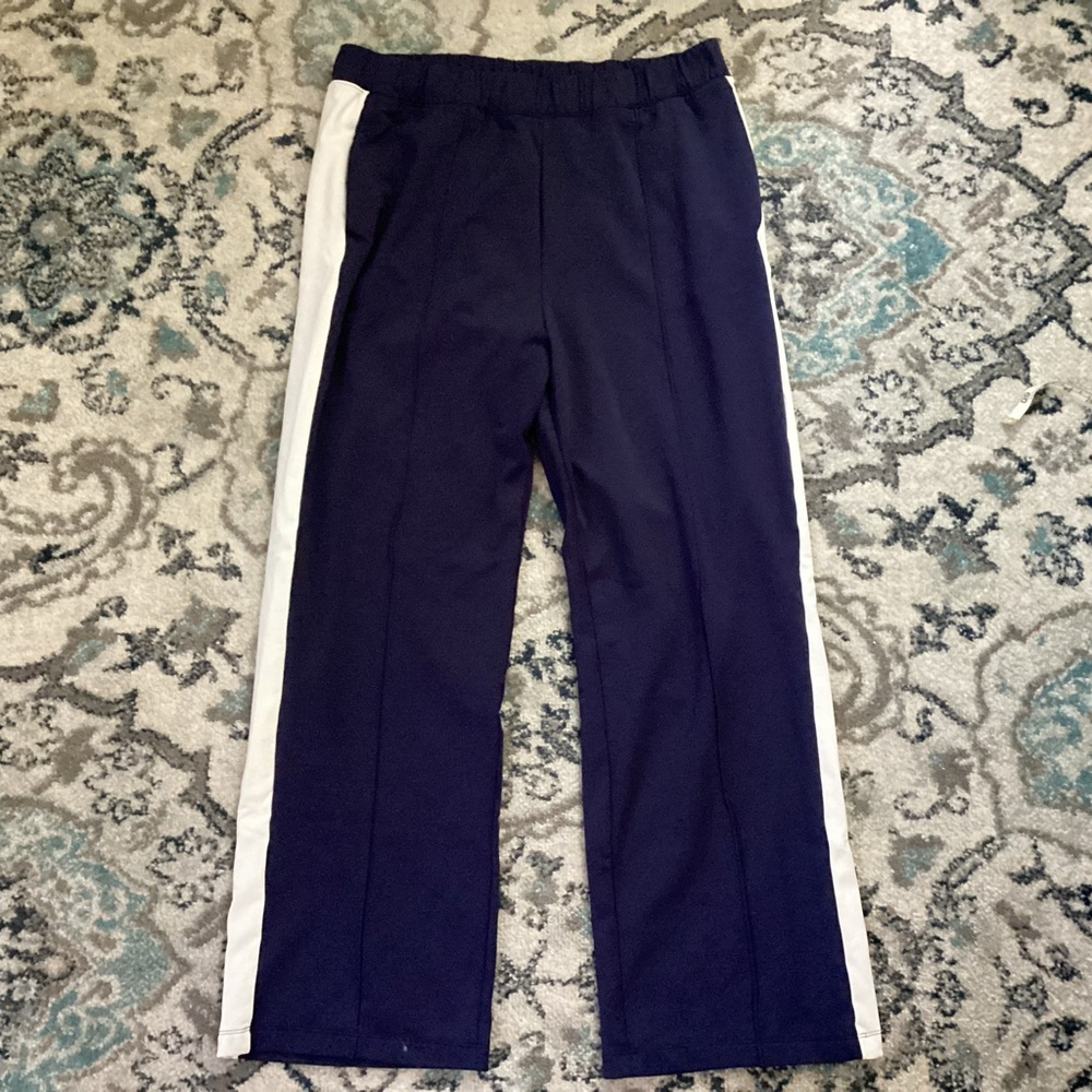 Old Navy size XL: Navy Pants with White Side Stripes